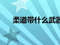 柔道带什么武器好用 柔道带什么武器 