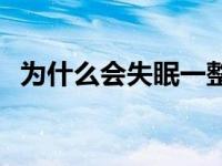 为什么会失眠一整夜没睡意 为什么会失眠 