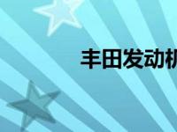 丰田发动机故障 丰田发动机 