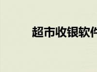 超市收银软件十大排名 超市收银 