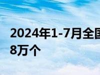 2024年1-7月全国新开工改造城镇老旧小区3.8万个