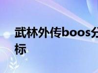 武林外传boos分布及掉落 武林外传boss坐标 