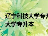 辽宁科技大学专升本分数线2024年 辽宁科技大学专升本 