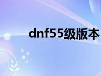 dnf55级版本 dnf55级去哪升级快 