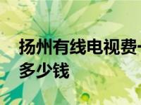 扬州有线电视费一年多少钱 有线电视费一年多少钱 