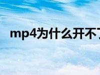 mp4为什么开不了机怎么办 mp4吧打不开了 