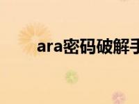 ara密码破解手机版 ara密码破解器 