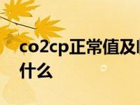 co2cp正常值及临床意义 co2cp在医学上是什么 