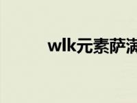 wlk元素萨满输出 元素萨满输出 