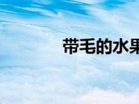 带毛的水果两字 带毛的水果 