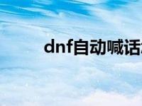 dnf自动喊话怎么用 dnf自动喊话 