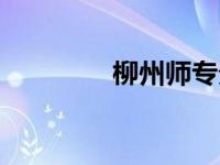 柳州师专分数线 柳州师专 