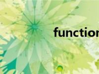 functionset functions 