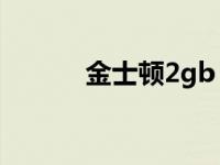 金士顿2gb u盘 金士顿2g优盘 