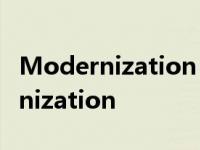 Modernization and preservation modernization 