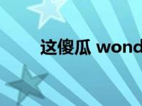 这傻瓜 wonder girls 综艺 这傻瓜 