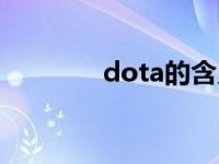 dota的含义 dota什么意思 