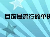 目前最流行的单机游戏 最流行的单机游戏 