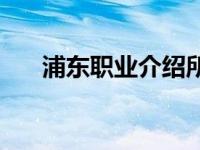 浦东职业介绍所地址 浦东职业介绍所 