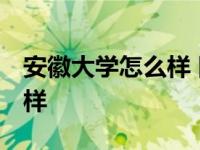 安徽大学怎么样 网民真实评价 安徽大学怎么样 