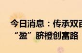 今日消息：传承双百基因！大将军F9轻松跑“盈”脐橙创富路