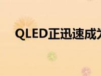 QLED正迅速成为较流行的电视技术之一