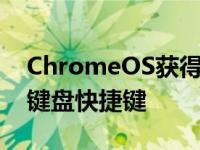 ChromeOS获得蓝牙电池指示器和虚拟桌面键盘快捷键