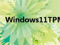 Windows11TPM2.0也可能影响其他软件