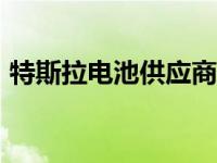 特斯拉电池供应商到2030年将提高电池密度