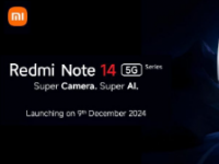 Redmi Note 14 5G系列将于12月9日在印度推出