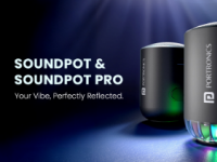 Portronics SoundPot 和 SoundPot Pro 便携式蓝牙扬声器上市