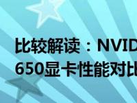 比较解读：NVIDIA GeForce 1060与GTX 1650显卡性能对比解析