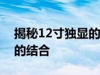 揭秘12寸独显的魅力：强大性能与极致体验的结合