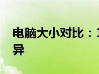 电脑大小对比：12寸与14寸笔记本电脑的差异