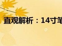 直观解析：14寸笔记本电脑尺寸及外观展示