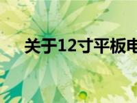 关于12寸平板电脑屏幕尺寸的详细介绍