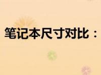 笔记本尺寸对比：16寸与17寸笔记本的差异