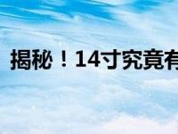 揭秘！14寸究竟有多大？常见参照物全解析