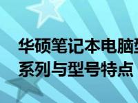 华硕笔记本电脑型号大全：回顾2017年经典系列与型号特点