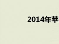 2014年苹果笔记本型号概览