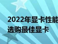 2022年显卡性能档次全面解析：天梯图助你选购最佳显卡