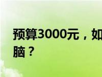 预算3000元，如何搭配一台性价比较高的电脑？