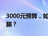 3000元预算，如何选购性能优越的笔记本电脑？