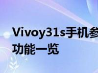 Vivoy31s手机参数全面解析：性能、设计与功能一览