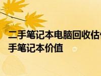 二手笔记本电脑回收估价神器APP——快速准确评估您的二手笔记本价值