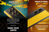 POCO X7 和 POCO X7 Pro 将于 1 月 9 日在印度推出